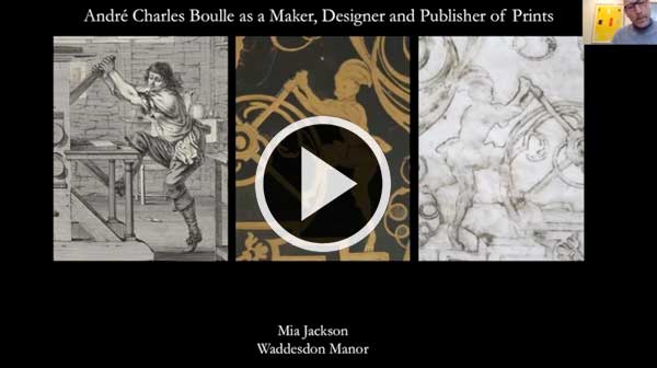 André Charles Boulle as a Maker, Designer and Publisher of Prints
